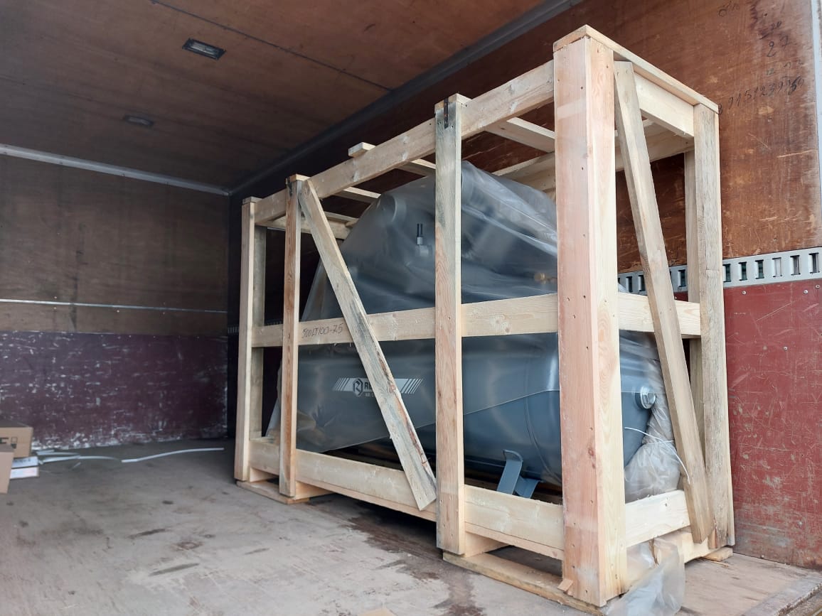 Отгрузка компрессора Remeza СБ4/Ф-500.LT100/16-7,5