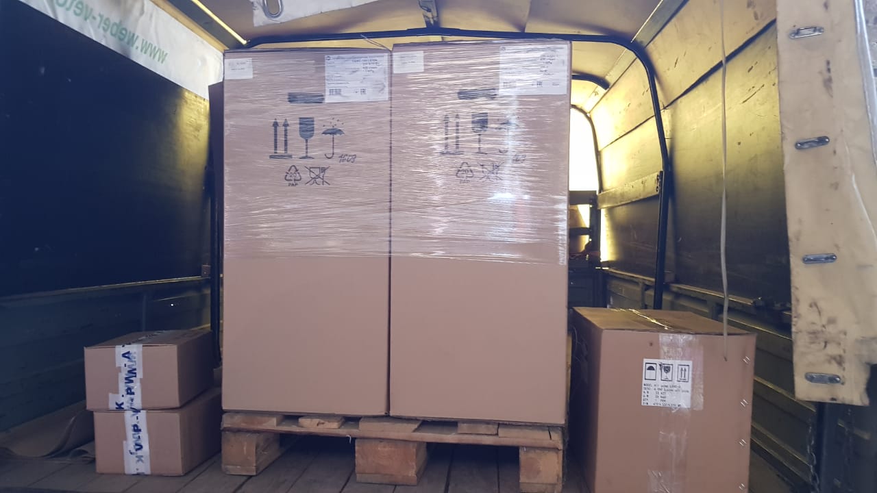 Отгрузка клиентам оборудования Ремеза