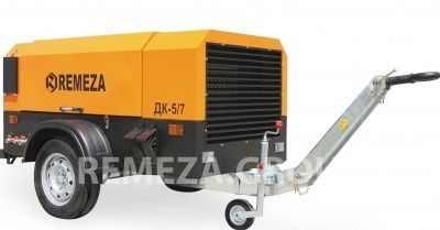 Дизельный компрессор Remeza ДК-5/7ДВ Дизельный компрессор Remeza ДК-5/7ДВ фото