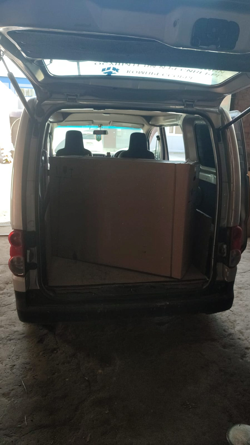 Отгрузка поршневого компрессора Remeza СБ4/С-100.LB30A в г. Новосибирск