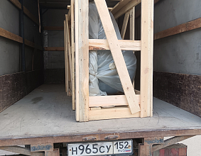 Отгрузка компрессора Remeza СБ4/Ф-500.LB75 в г. Нижний Новгород
